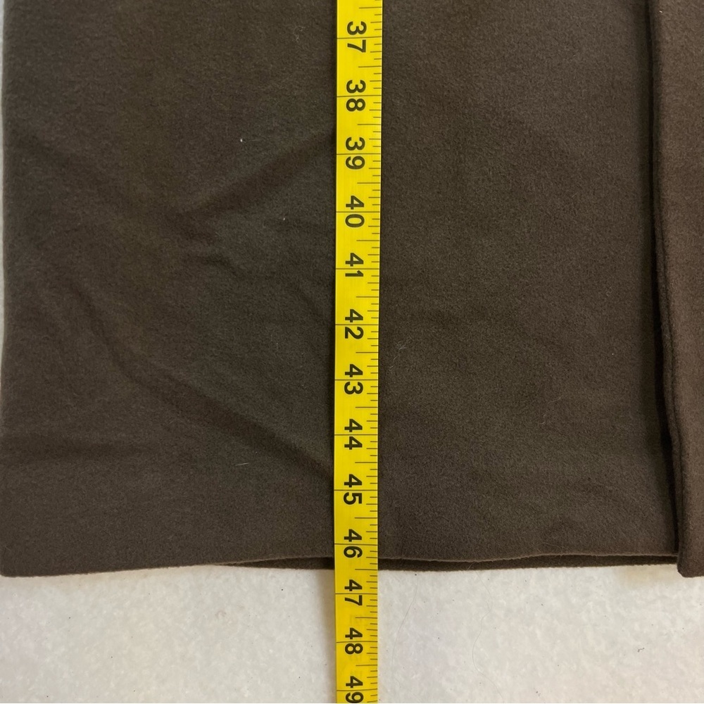 Vintage Weatherproof Brown Cashmere Blend Trench Coat Size R 42 - Picture 14 of 17